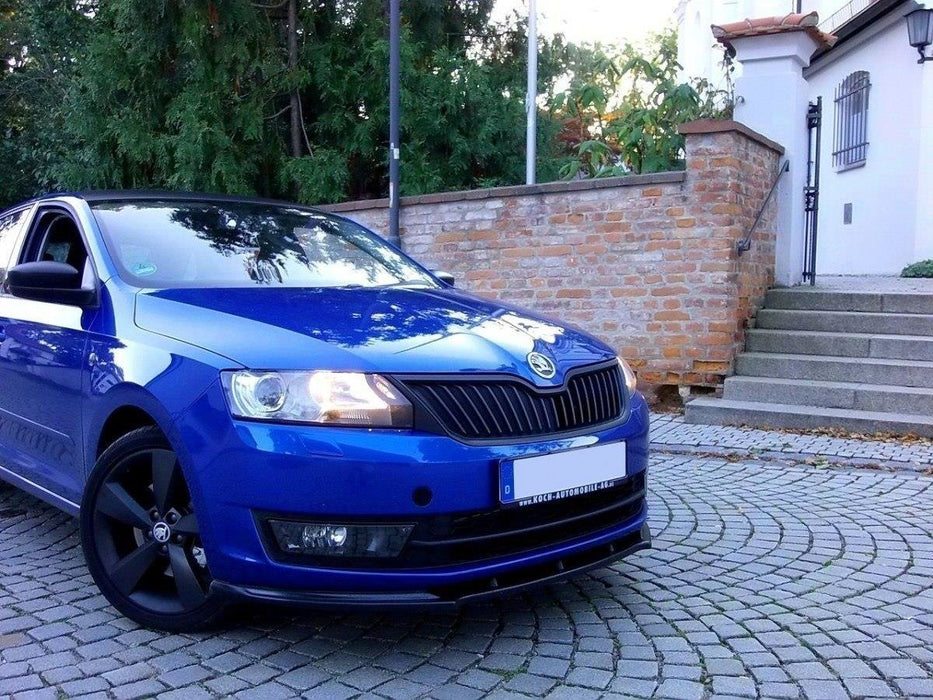 Maxton Design Front Splitter V.1 Skoda Rapid