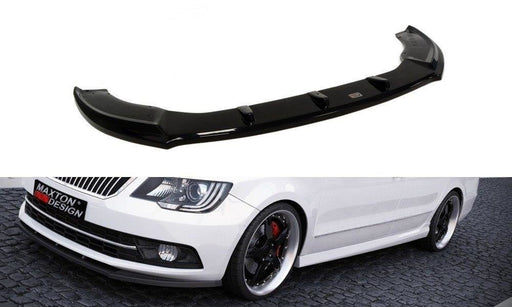 Maxton Design Front Splitter Skoda Superb Mk2 FL