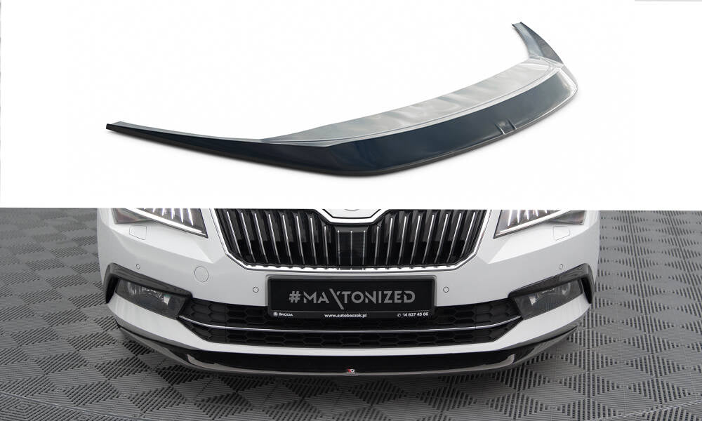 Maxton Design Front Splitter V.1 Skoda Superb Mk3