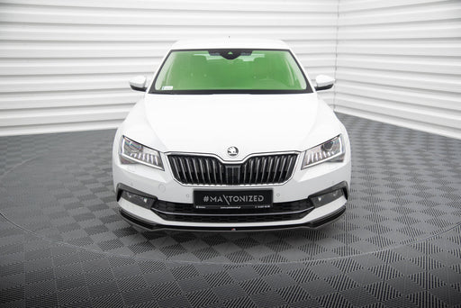 Maxton Design Front Splitter V.2 Skoda Superb Mk3