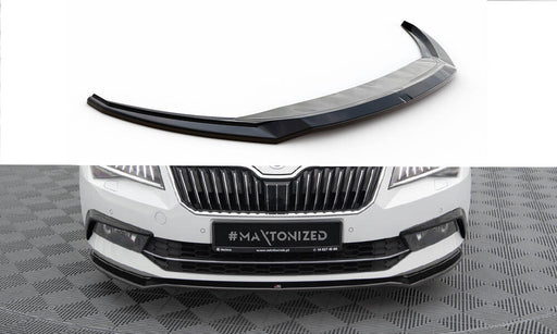 Maxton Design Front Splitter V.2 Skoda Superb Mk3