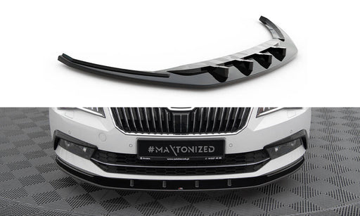 Maxton Design Front Splitter V.3 Skoda Superb Mk3