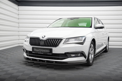 Maxton Design Front Splitter V.3 Skoda Superb Mk3