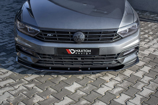 Maxton Design Front Splitter V.1 Volkswagen Passat R-Line B8