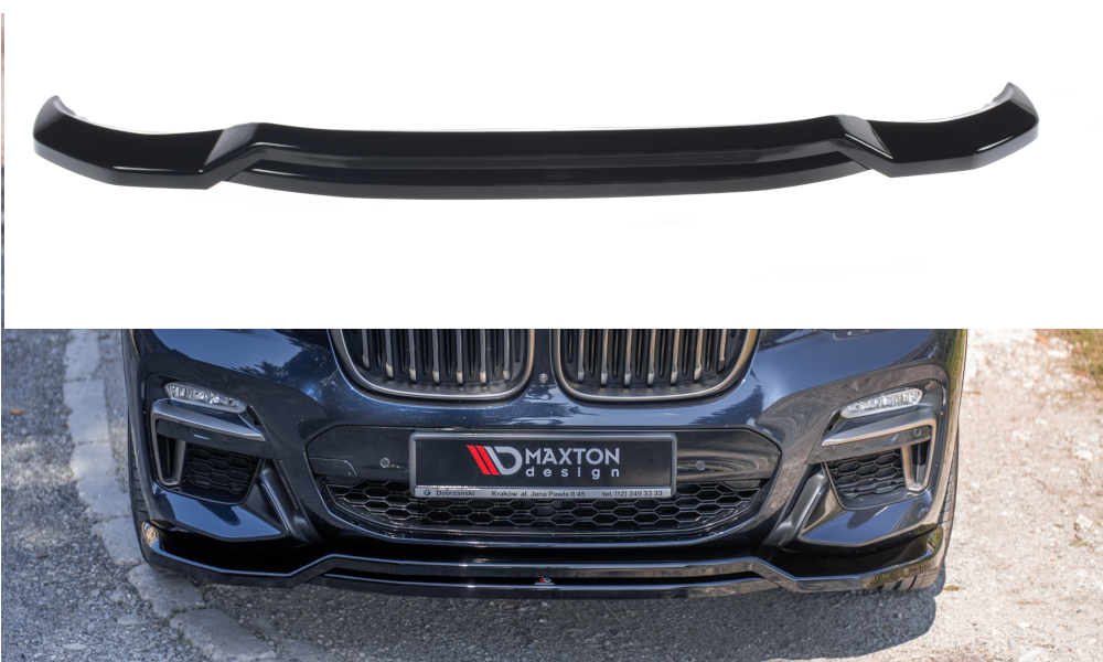 Maxton Design Front Splitter for BMW X4 M-Pack G02