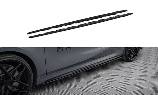 Maxton Design Side Skirts Diffusers V.2 for BMW 1 F40 M-Pack/ M135i