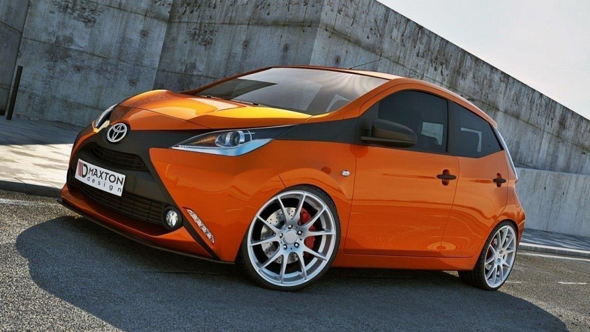 Maxton Design FRONT SPLITTER TOYOTA AYGO mk2