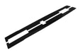 Maxton Design Racing Side Skirts Diffusers V.2 Ford Fiesta Mk8 ST / ST-Line