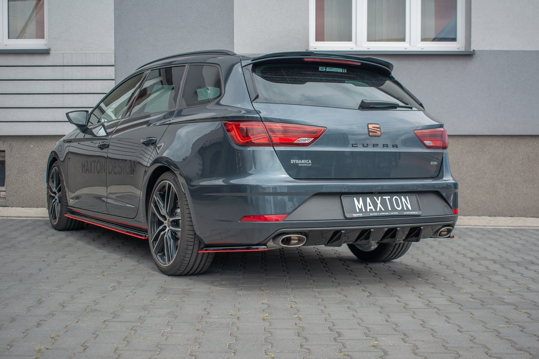 Maxton Design Rear Valance V.1 Seat Leon Cupra Mk3 FL Sportstourer