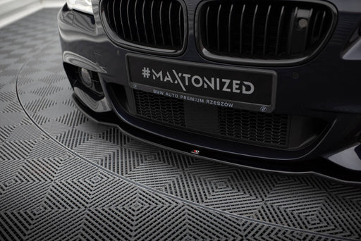 Maxton Design FRONT SPLITTER V.2 for BMW 5 F10/F11 MPACK