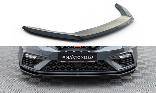 Maxton Design Front Splitter V.2 Seat Leon Cupra / FR Mk3 FL