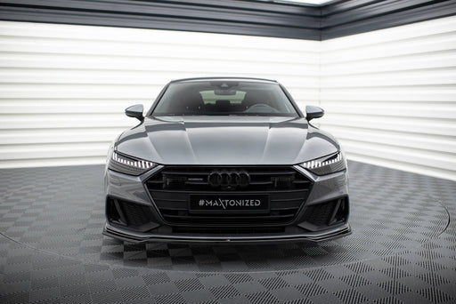 Maxton Design Front Splitter V.1 Audi A7 S-Line C8 / S7 C8 / C8 Facelift / S7 Facelift