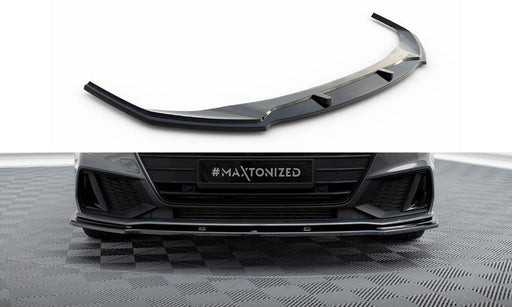 Maxton Design Front Splitter V.2 Audi A7 S-Line C8 / S7 C8 / C8 Facelift / S7 Facelift