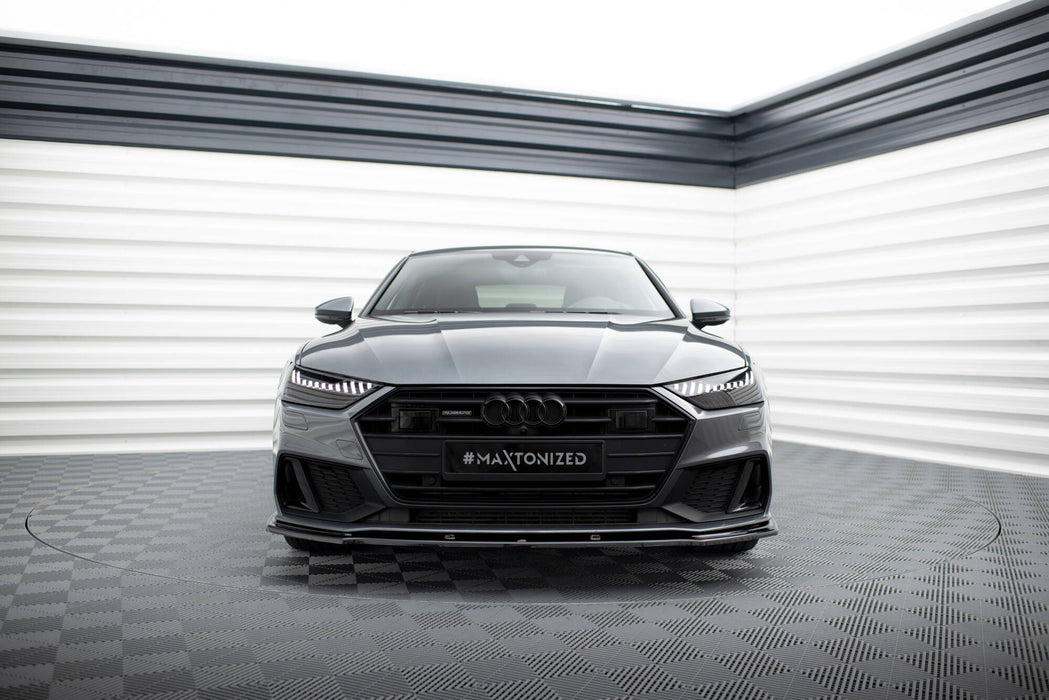 Maxton Design Front Splitter V.2 Audi A7 S-Line C8 / S7 C8 / C8 Facelift / S7 Facelift