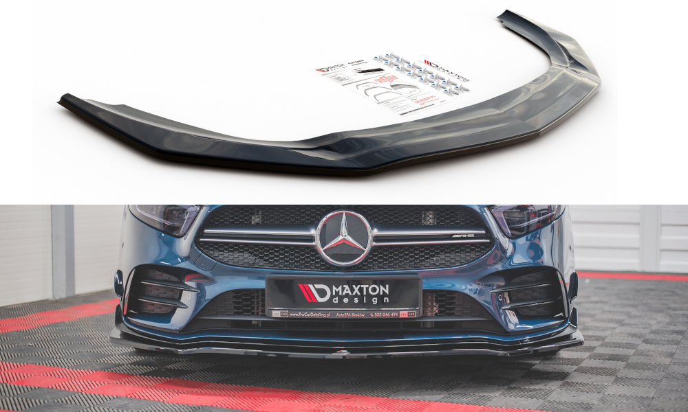 Maxton Design Front Splitter V.1 Mercedes A35 AMG Aero W177