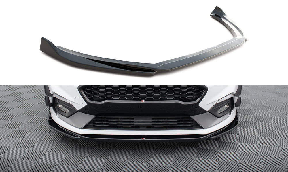 Maxton Design Front Splitter V.4 Ford Fiesta Mk8 ST / ST-Line