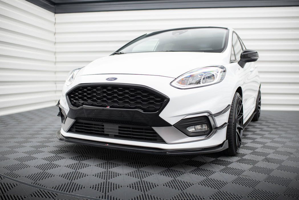 Maxton Design Front Splitter V.4 Ford Fiesta Mk8 ST / ST-Line