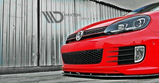 Maxton Design FRONT SPLITTER VER.2 VW GOLF VI (FOR GOLF GTI 35TH)