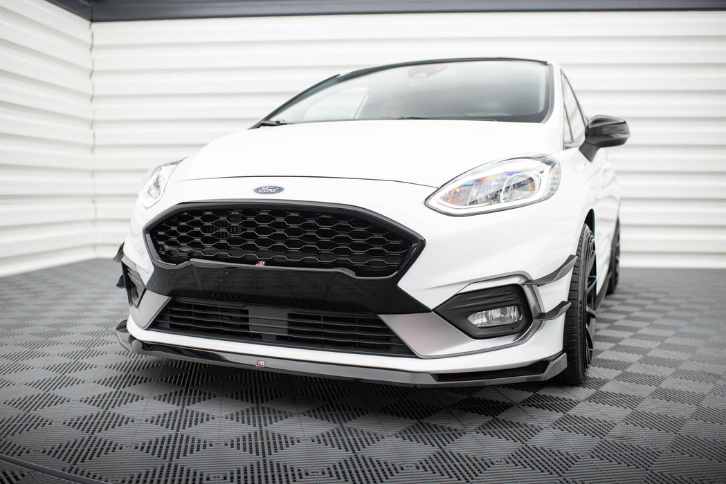 Maxton Design Front Splitter V.5 Ford Fiesta Mk8 ST / ST-Line