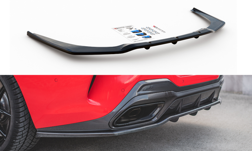 Maxton Design Rear Splitter (with vertical bars) BMW 8 Coupe M-Pack G15