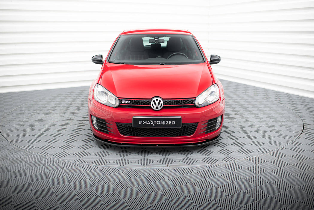 Maxton Design FRONT SPLITTER VER.2 VW GOLF VI GTI