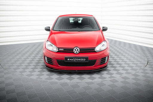 Maxton Design FRONT SPLITTER VER.2 VW GOLF VI GTI