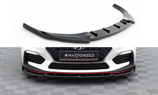 Maxton Design Front Splitter V.5 Hyundai I30 N Mk3 Hatchback/ Fastback