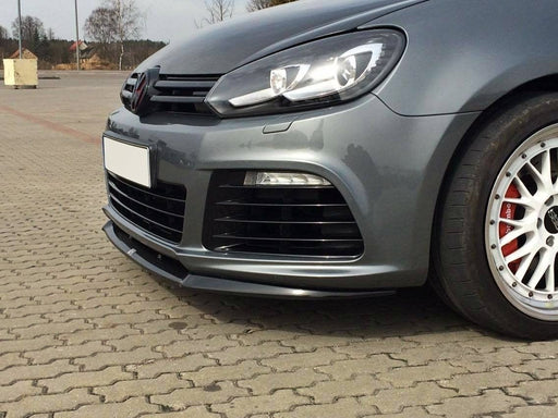 Maxton Design FRONT SPLITTER VW GOLF VI R CUPRA LOOK