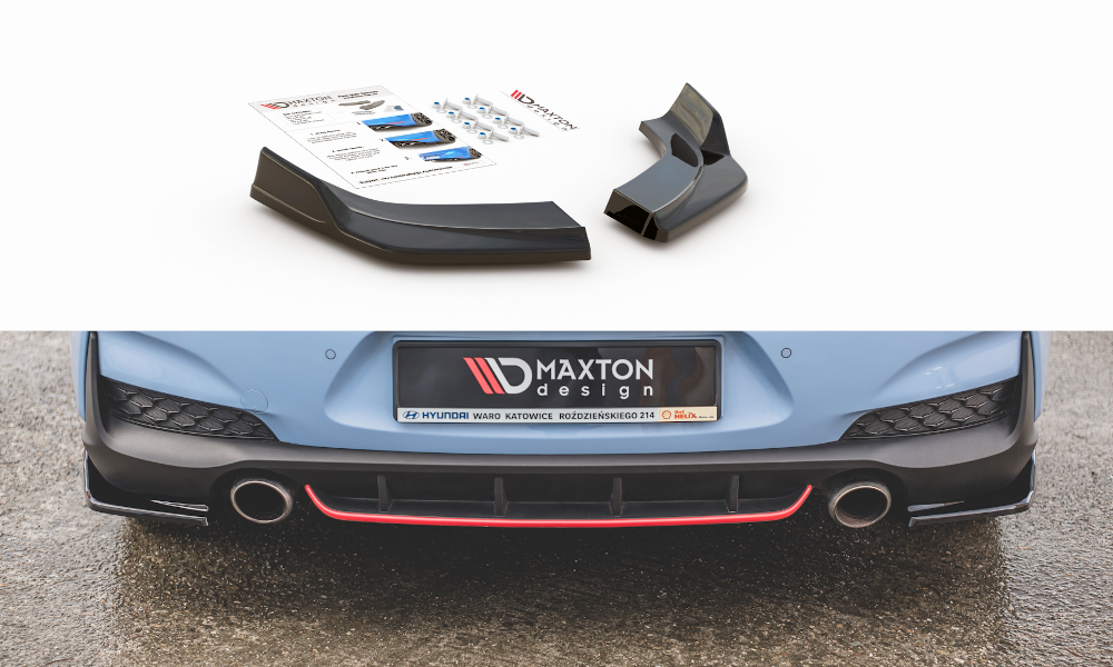 Maxton Design Rear Side Splitters V.3 Hyundai I30 N Mk3 Hatchback