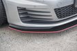 Maxton Design Racing Durability Front Splitter VW Golf 7 GTI