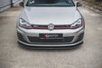 Maxton Design Racing Durability Front Splitter VW Golf 7 GTI