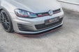 Maxton Design Racing Durability Front Splitter VW Golf 7 GTI