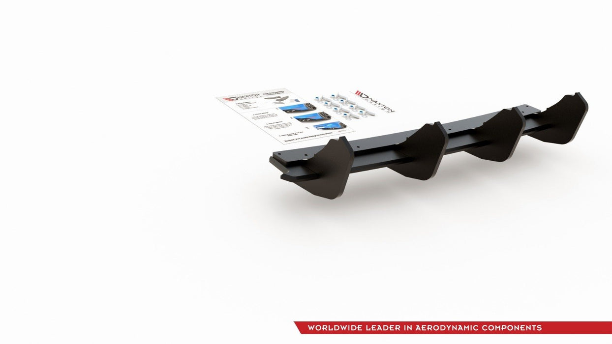 Maxton Design Racing Durability Rear Diffuser V.2 VW Golf 7 GTI