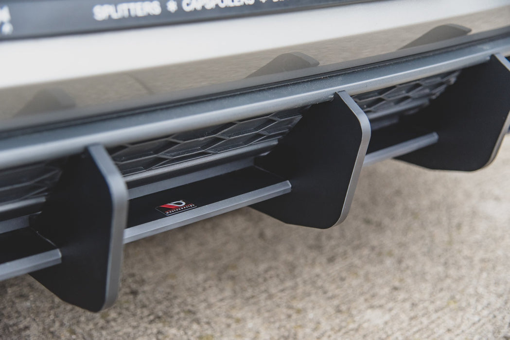 Maxton Design Racing Durablity Rear Diffuser V.2 VW Golf 7 GTI