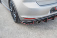 Maxton Design Racing Durability Rear Side Splitters V.1 VW Golf 7 GTI