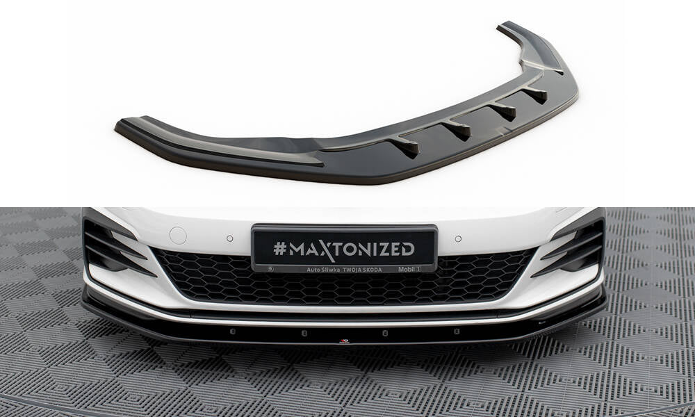 Maxton Design FRONT SPLITTER VW GOLF VII GTI FACELIFT V.1