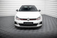 Maxton Design FRONT SPLITTER VW GOLF VII GTI FACELIFT V.1