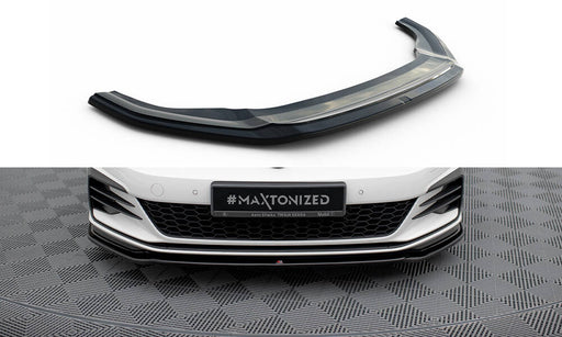 Maxton Design FRONT SPLITTER V.2 VW GOLF VII GTI FACELIFT