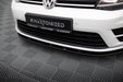 Maxton Design Front Splitter V.1 VW Golf 7 R / R-Line