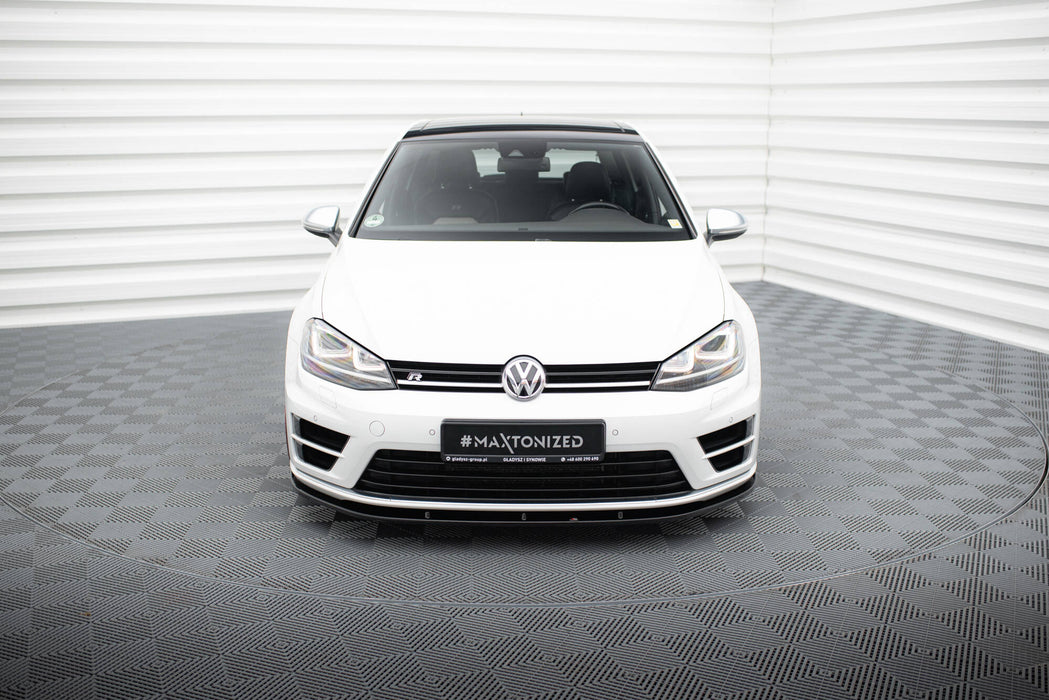 Maxton Design Front Splitter V.1 VW Golf 7 R / R-Line