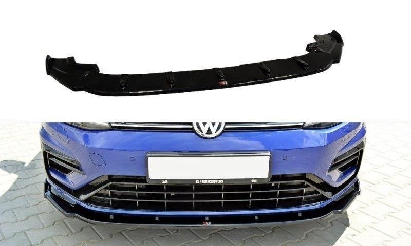 Maxton Design Front Splitter V.1 VW Golf 7 R / R-Line Facelift