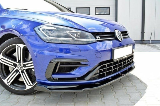 Maxton Design Front Splitter V.1 VW Golf 7 R / R-Line Facelift