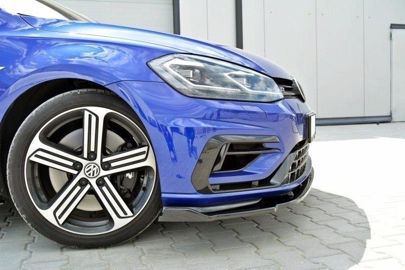 Maxton Design Front Splitter V.1 VW Golf 7 R / R-Line Facelift