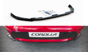 Maxton Design Rear Splitter Toyota Corolla XII Hatchback