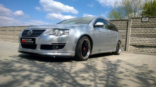 Maxton Design FRONT SPLITTER VW PASSAT B6 R-LINE