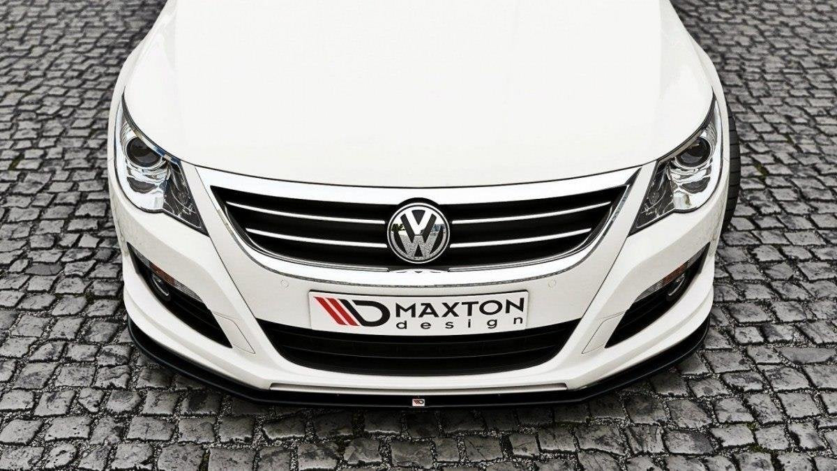 Maxton Design FRONT SPLITTER VW Passat CC R36 RLINE (Preface)