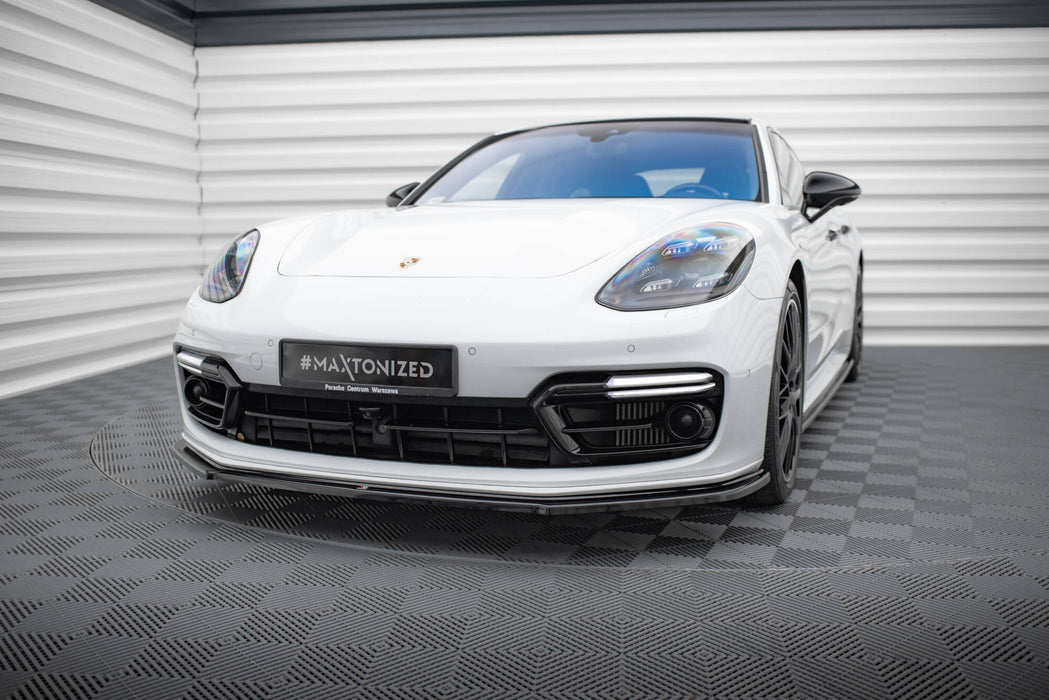 Maxton Design Front Splitter Porsche Panamera GTS 971