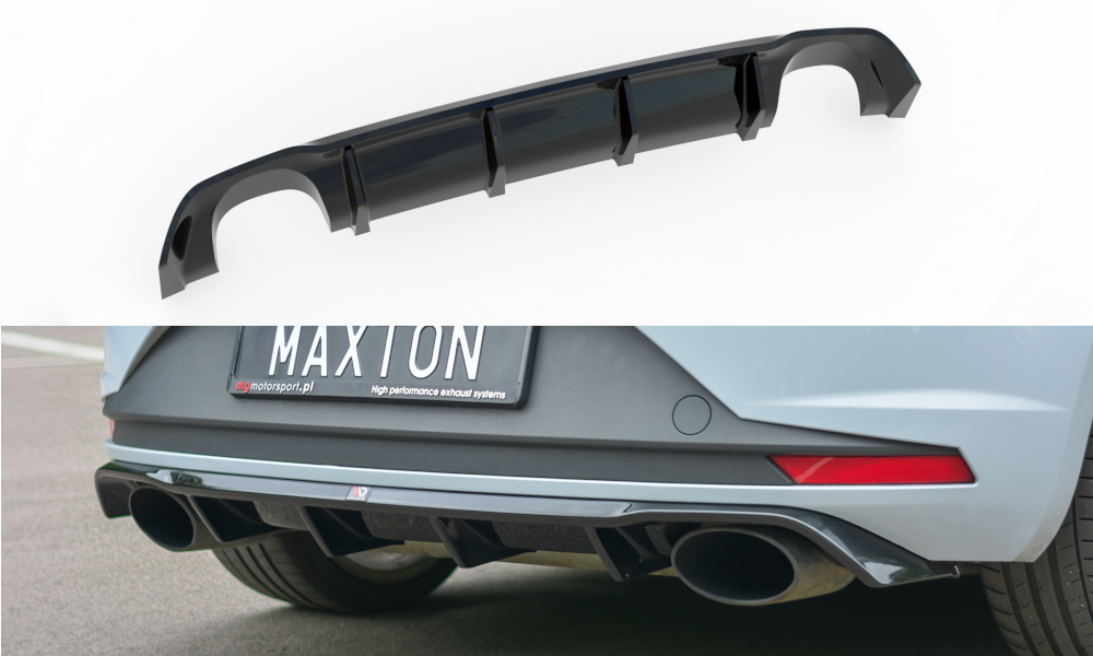 Maxton Design Rear Valance Seat Leon III Cupra