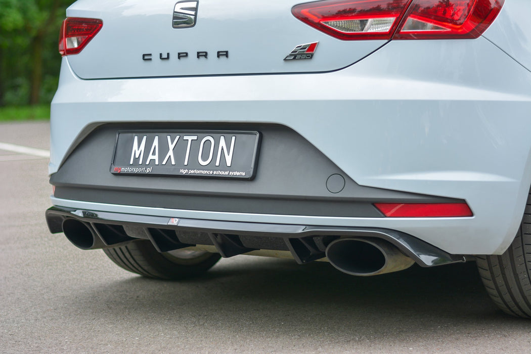 Maxton Design Rear Valance Seat Leon III Cupra