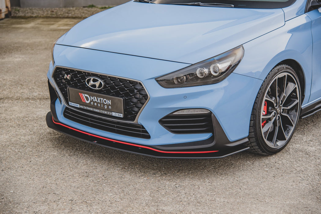 Maxton Design Racing Durability Front Splitter Hyundai I30 N Mk3 Hatchback / Fastback